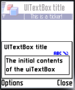 TextBox in the emulator